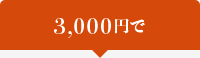 3,000円で